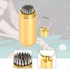 Pool Cue Tip Repair Tool Billiards Accessories Aluminum Maintenance with Key Chain Professional