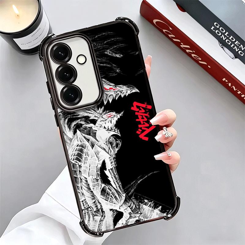 G-Guts B-Berserks Anime Soft Phone Case For Samsung A17 A27 A07 A37 A57 A16 A56 A15 A55 A14 A54 A13 A53 A26 A36 A25 A35 A24 A34