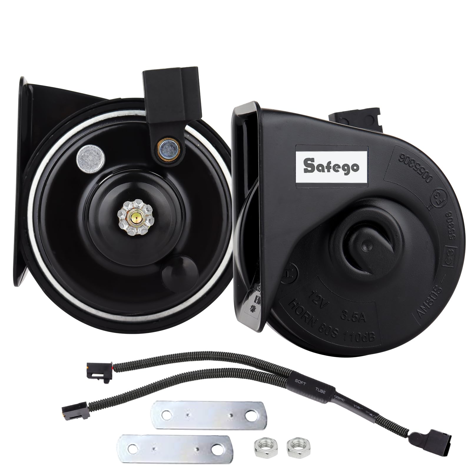 

Универсальный автомобильный сигнал Safego для автомобилей Toyota Lexus Lexus Техосмотр Оригинальный 120 дБ Набор включает разветвитель Простая установка [Совершенно новый