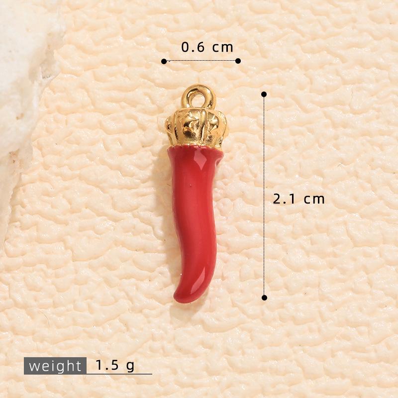 DIY Fruit Charm Bracelet Set: 18K Gold-Plated Zircon Cherry, Strawberry, Banana Earrings, Bracelets, Necklace Accessories.