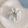 Scrunchie Coreano in Pizzo con Volant e Fiocco - Accessorio per Capelli Carino e Dolce