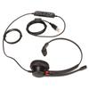 USB Business Headset ENC Noise Cancelling Single Sided Wired PC Headphone with Speaker Volume