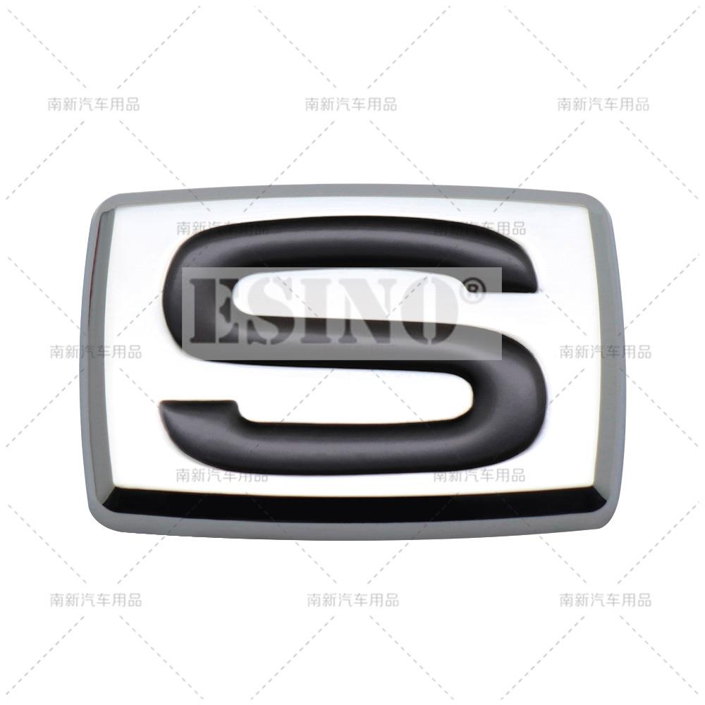 Styling Auto Logo S Performance 3D Metallo Lega di Zinco Emblema Adesivo per Carrozzeria Adesivo Decorativo Decalcomania