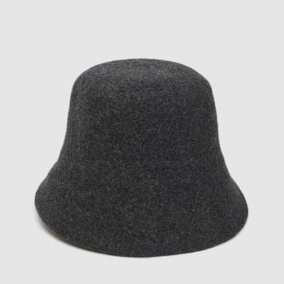 LALA Woll-Bucket-Hat - D-Grau