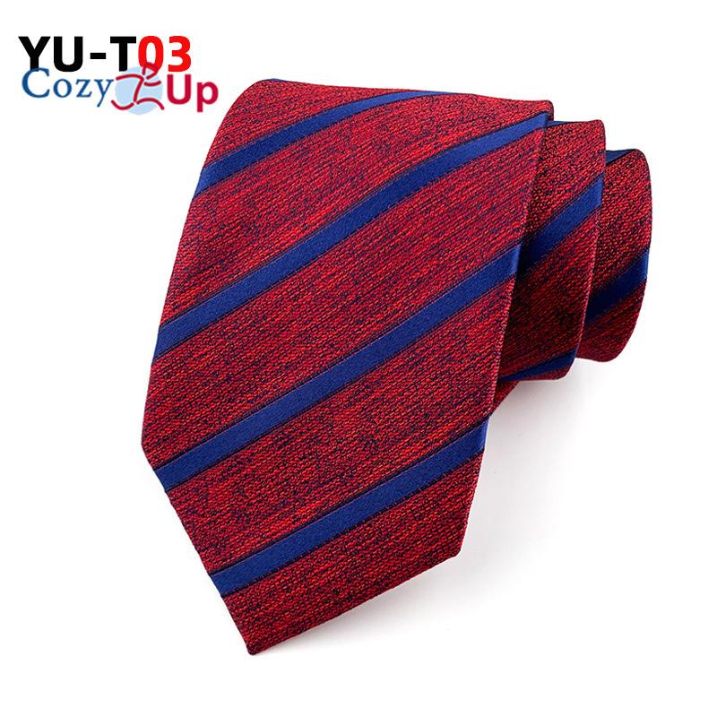 3.15" Fashion Stripe PaisleyTies Men Necktie for Wedding