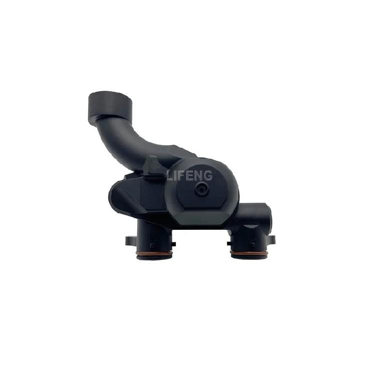 LR100352 Thermostat Housing Control Water Valve For Land Rover Range Rover Defender 90 110 / Jaguar F-Pace 5.0L V8 Gas Engine