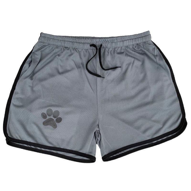 Sommer Herren Shorts Muscle Fitness Casual Mesh Dreiviertelhose Lauftraining Strand Schnelltrocknend Atmungsaktiv Shorts Bottoms