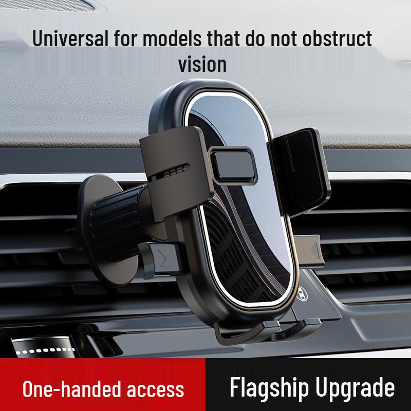 Universal ABS Car Air Vent Phone Holder - Heat Resistant for Navigation