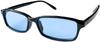 Cyphus Square Fashion Classic Light UV Protection [CYPHUS] Sunglasses, Glasses, Unisex, Casual, Color, (Black/Blue)
