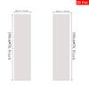 2pcs Christmas & Chinese New Year Nutcracker Calligraphy Double-Sided Door Couplet