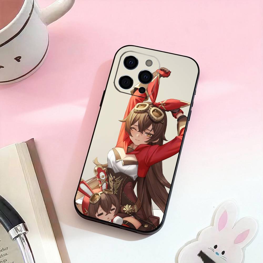 

A-Amber wallpaper Phone Case Silicone Soft For IPhone 17,16,15,14,13,12,11,XS,Plus Pro Max iPhone16e
