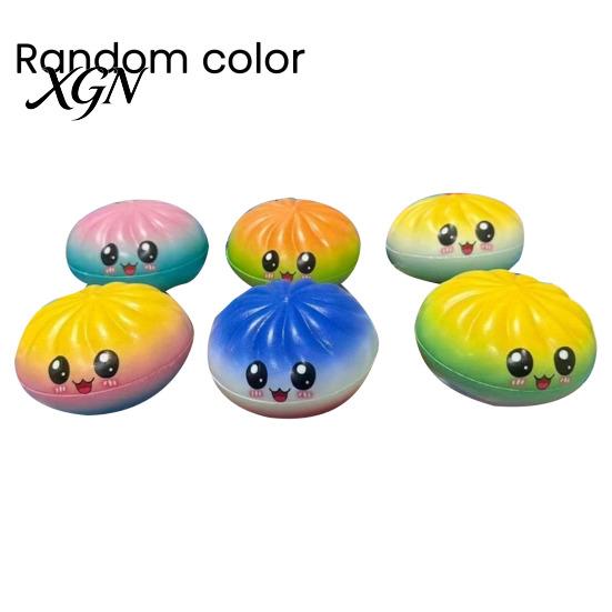 Reusable Stress Ball Squeeze Toy Soft TPR Relief Slow Recovery Fidget Hand Exercise Durable Anxiety Handheld Size for Adults And