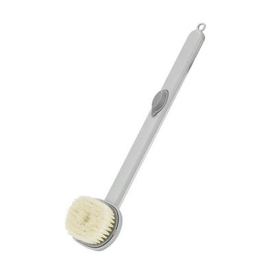Bathroom Body Brushes Long Handle Liquid Bath Brush Back Body Bath Shower Sponge Exfoliating Scrub Massager Skin Cleaning Tools