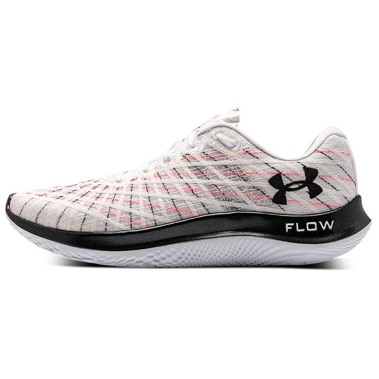 Under Armour Flow Velociti Wind CN Fitness Cushioning Comfortable Sports Fabric Low-Top Training Running Shoes Men sneaker White 3025204-100