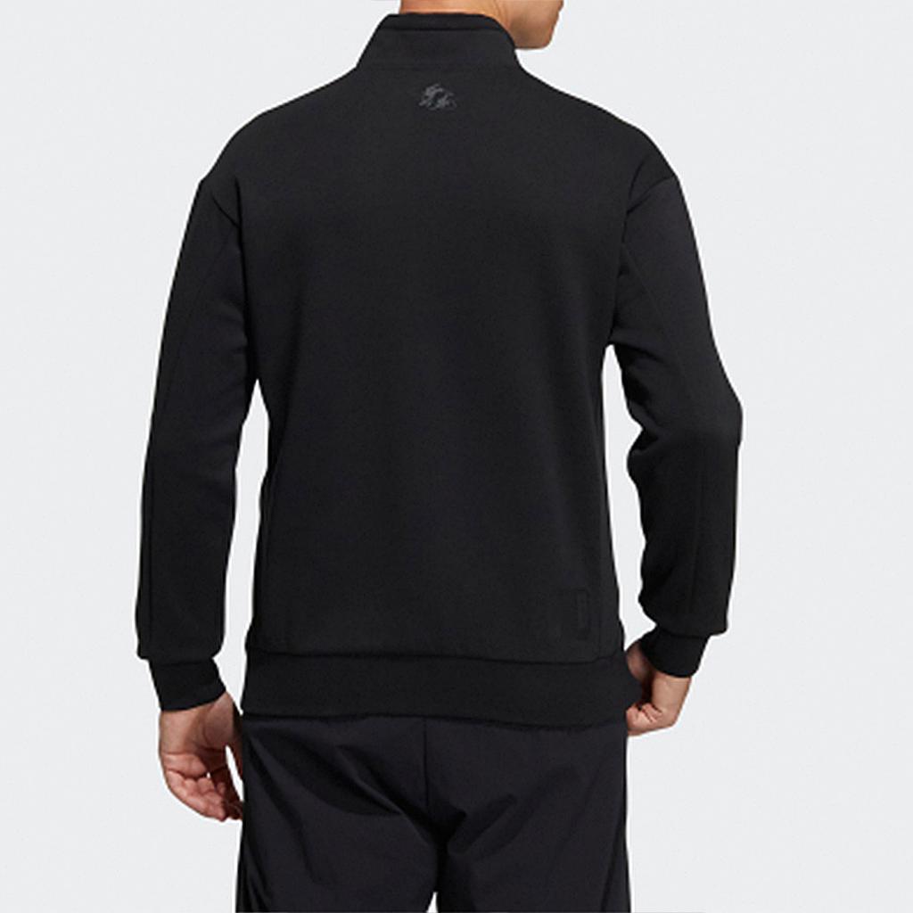 adidas Casual Sports Stand Collar Jacket Men Tops Black GP0907