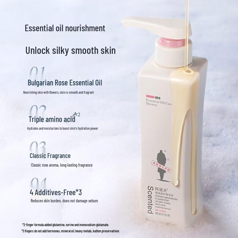 Adolph Essential Oil Fragrance Shower Gel