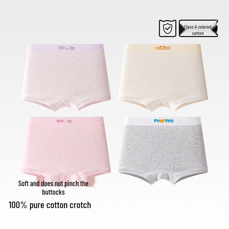 Antibakterische Baumwoll-Boxershorts für Mädchen für Teenager und Kinder