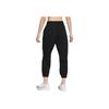 Nike Mid-Rise Joggers with Printed Logo Women Bottoms Black FB7731-010