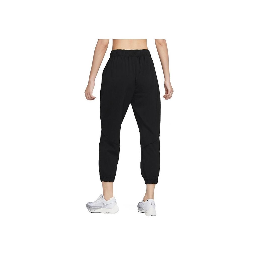 Nike Mid-Rise Joggers with Printed Logo Women Bottoms Black FB7731-010