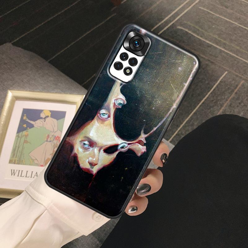 

Scary Face Eyes Smiley Funda For Xiaomi Redmi Note 14 Pro 9 10 11 12 13 Pro 10S 11S 12S Redmi 13C 10C 12C 14C Case Redmi 12C