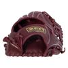 ZETT Soft Steer Baseball Bordeaux Size 3 All-Around Glove, Right-Handed Throw, Brown, (BRG352610)