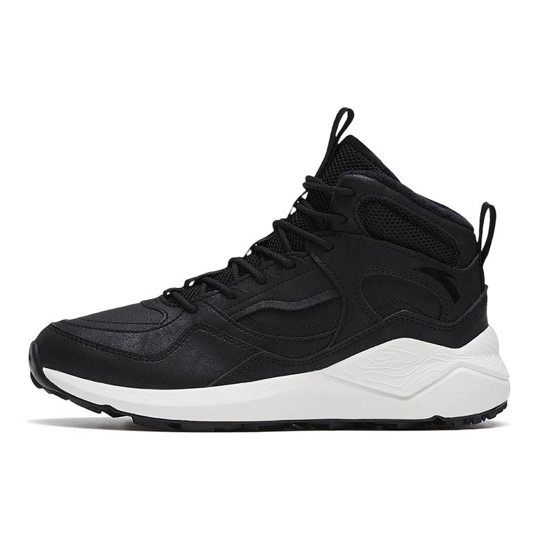 

New Anta Cushioning Anti Slip And Wear Resistant High Top Sports Casual Shoes Women s Black 122248992-2 36
