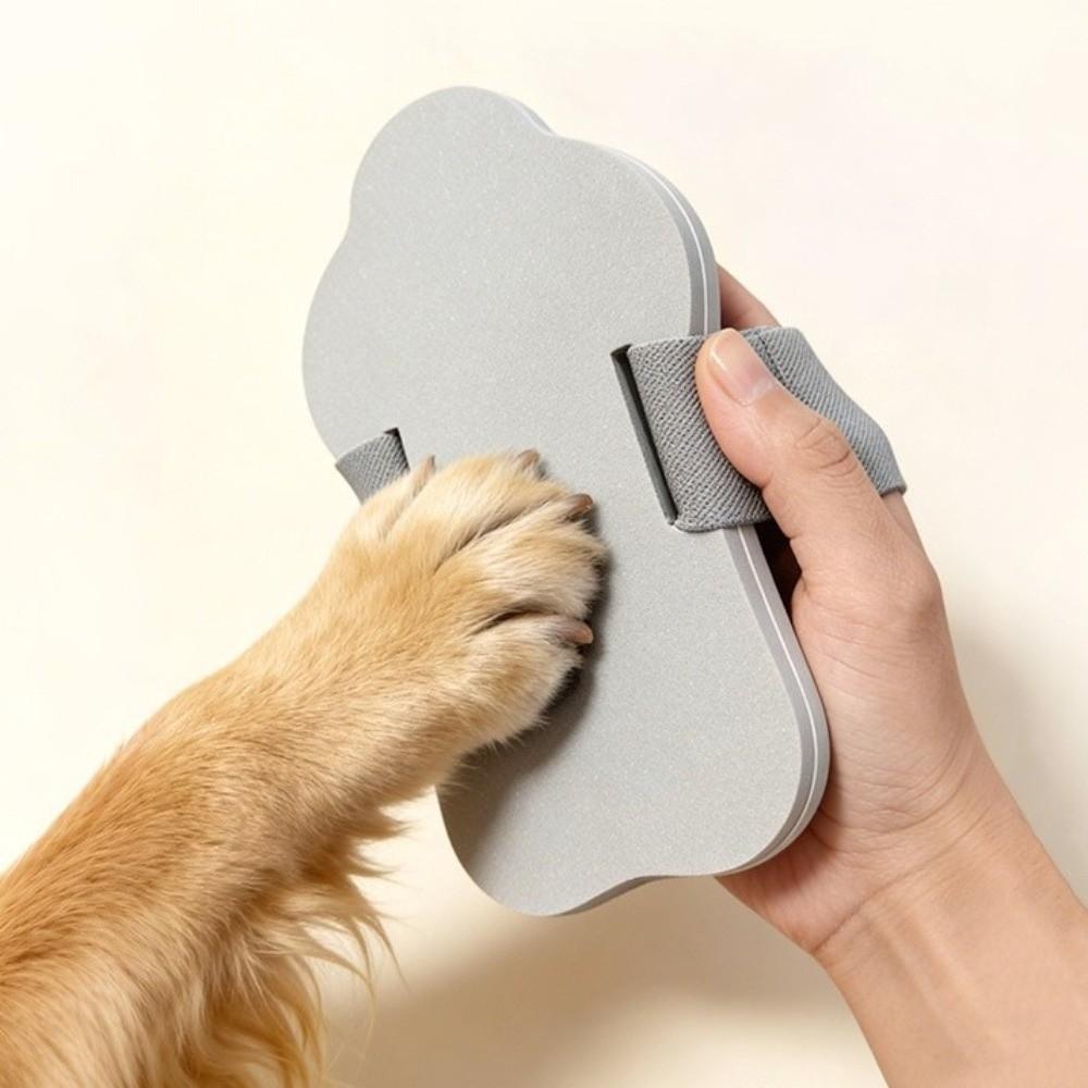 Adjustable Strap Dog Nail File Board Elastic Cat Nail Scraper Portable Pet Claw Grinder  Paw Care
