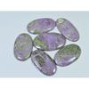 256Cts. Natural Stichtite Oval Shape Cabochon Loose Gemstone 06 Pcs Lot C-1218