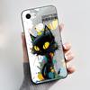 Phone Cases For Google Pixel 3 XL Case Cute Cat Cartoon Silicone Soft Black Coque for Google Pixel 3 XL Pixel3 3XL Bumper Cover