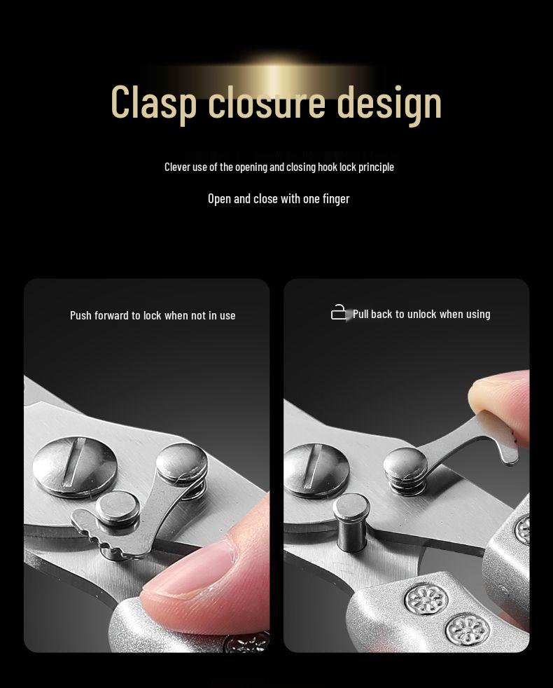 Heavy-Duty Stainless Steel Kitchen Scissors - Multi-Functional for Fish and Bone Cutting