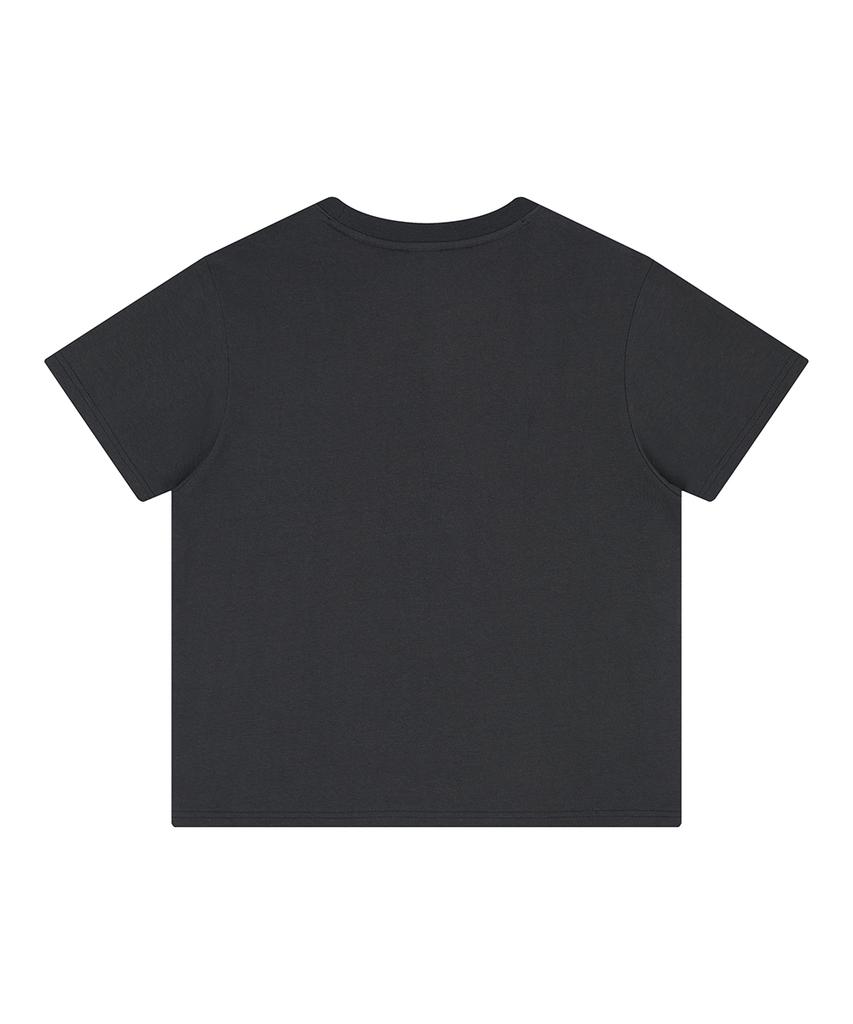 LUVISTRUE El Angelic Graphic Tee(Charcoal)
