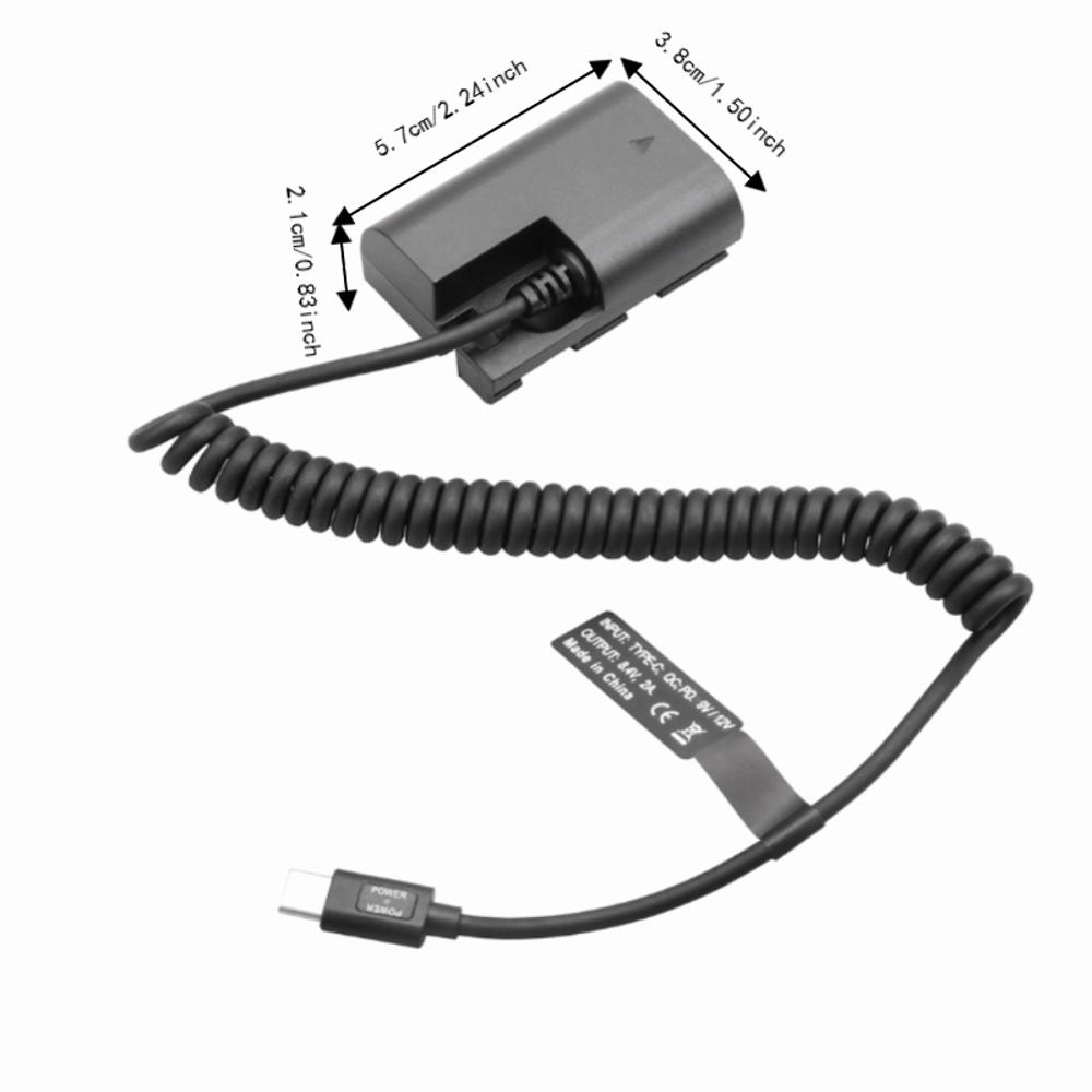 USB-C Coupler Adapter for Canon 5D/5D/5D4/6D/6D2/60D/7D/7D2/70D/80D/90D/5DSR/R/R5/R5C/R6/R6II/R7