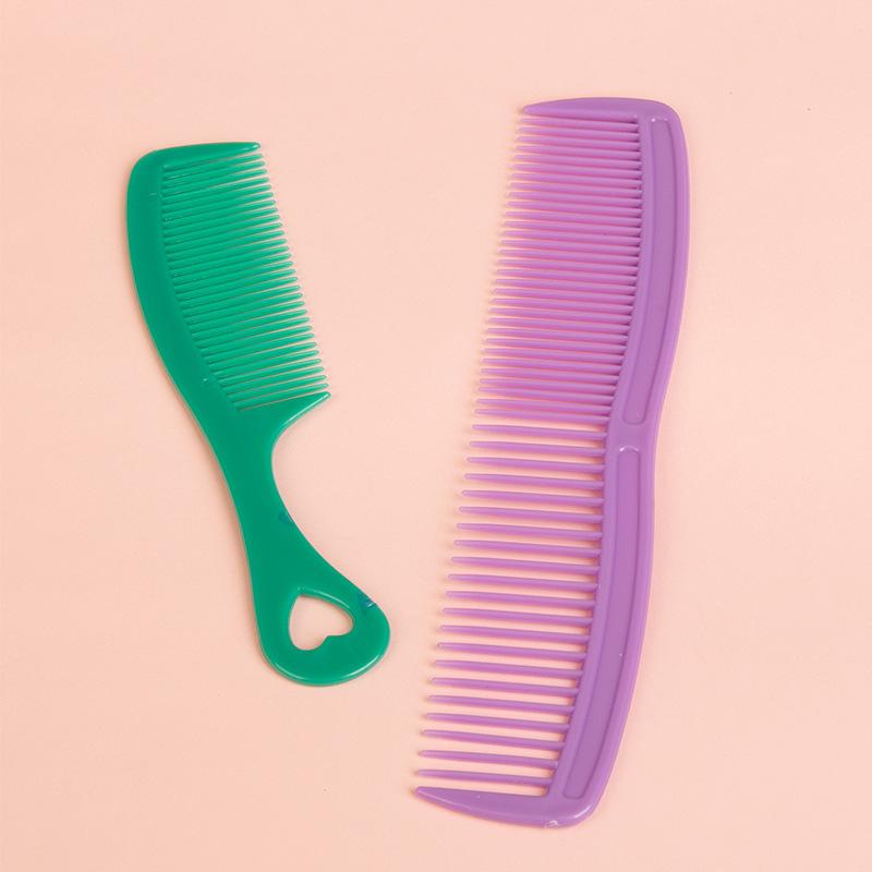 Pet Supplies Flea Comb Set, Candy-colored Pet Cleaning Supplies, Pet Comb, Dog Comb, Plastic Handle Open Knot Comb