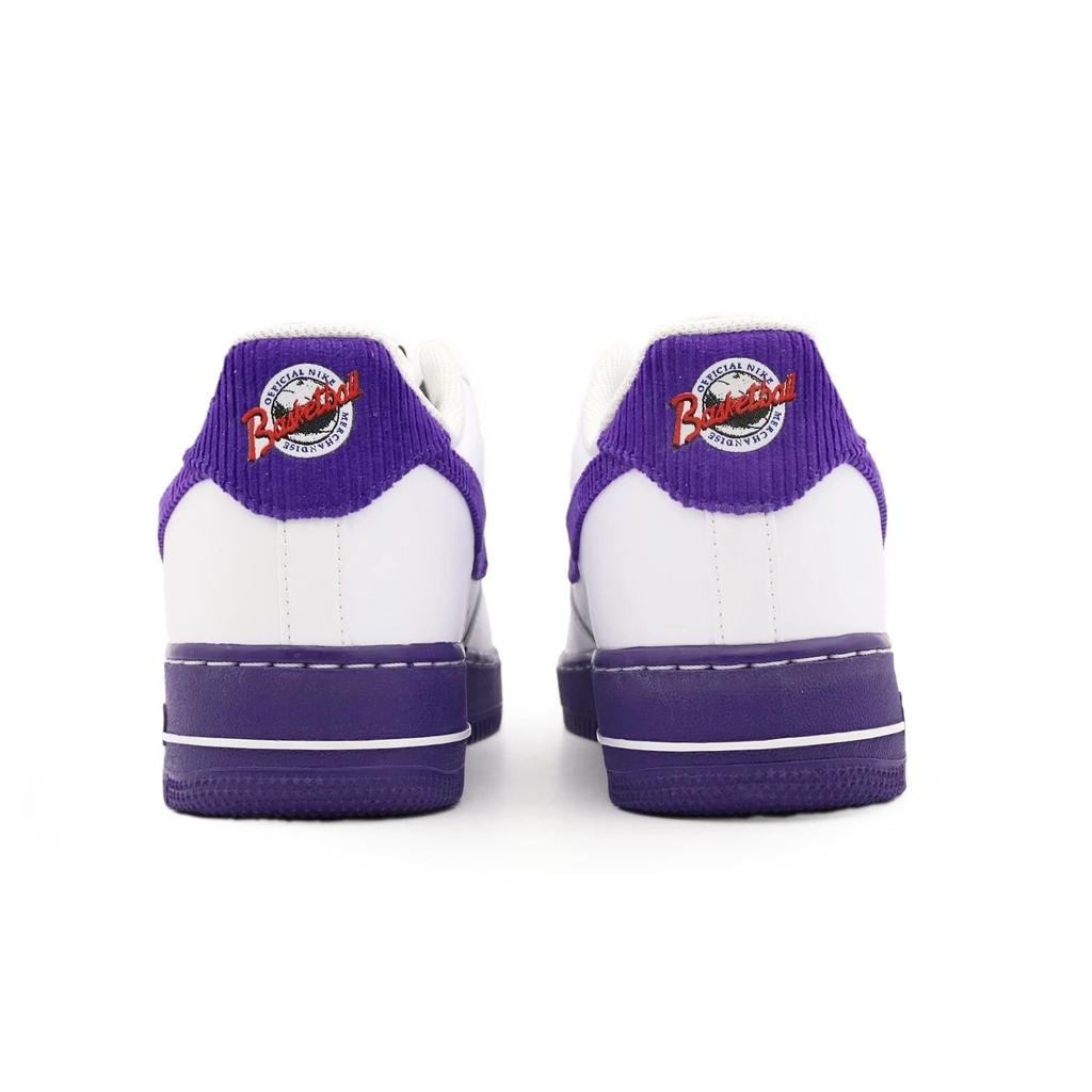 DB0264-100 Nike Air Force 1 Low Sports Specialties White Purple Red (Men's)