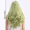 Fashionable Anime-Style Colored Wig: Women's Green Harajuku-Style Cosplay Wig