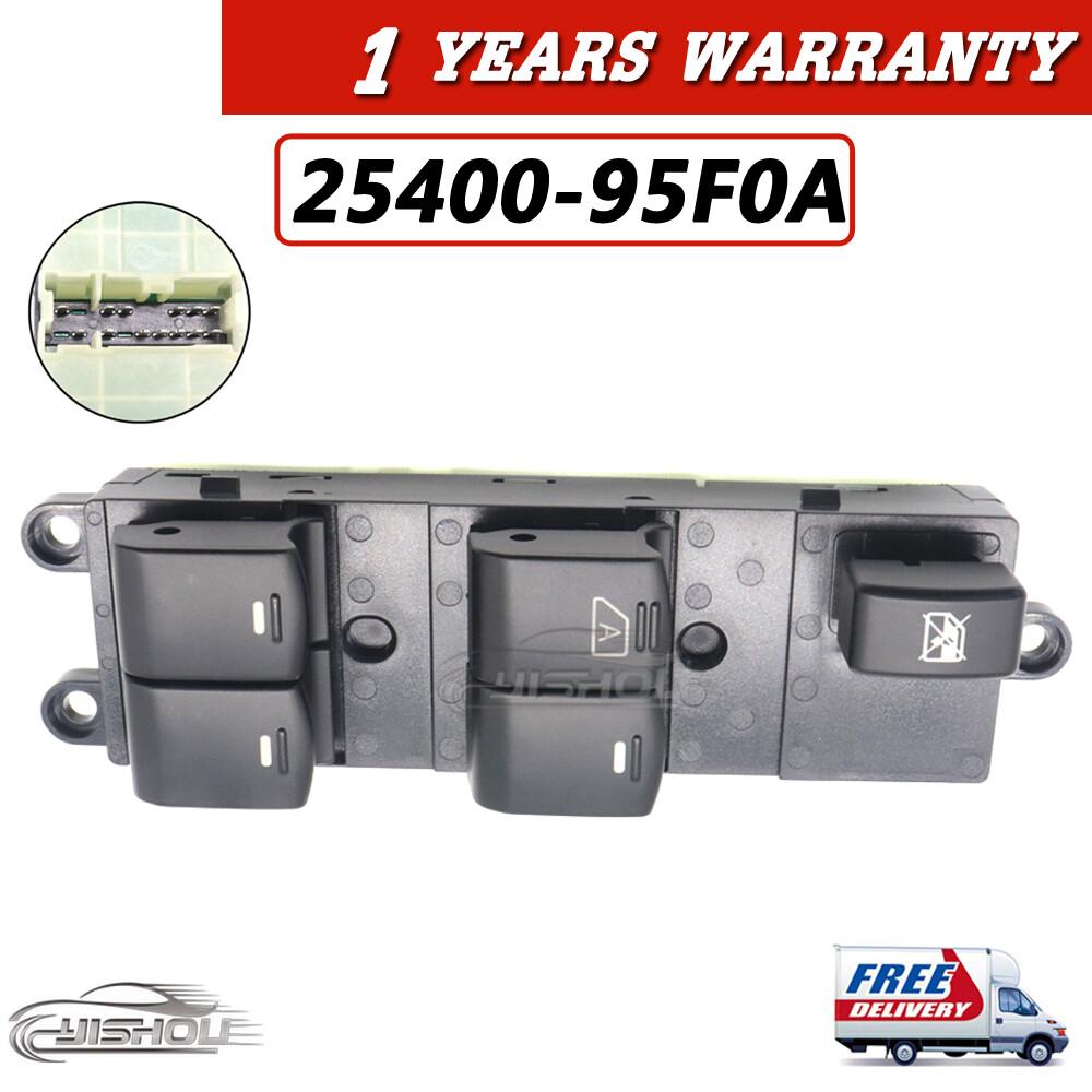 New Power Window Switch Fit For Nissan Sunny Almera Front 25400-95F0A 2540095F0A