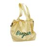 New letter printed shoulder bag casual drawstring bundle fashion student class shoulder bag