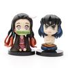 Version Anime Demon Slayer Figure Kamado Nezuko Kamado Tanjirou Agatsuma Zenitsu Hashibira Inosuk Pvc Action Figure Toys Gift