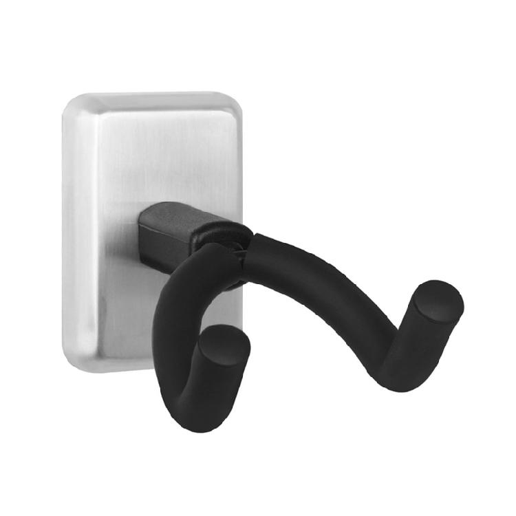 Guitar Wall Mount Hanger Adjustable U-Shaped Hook Metal Base Display Stand