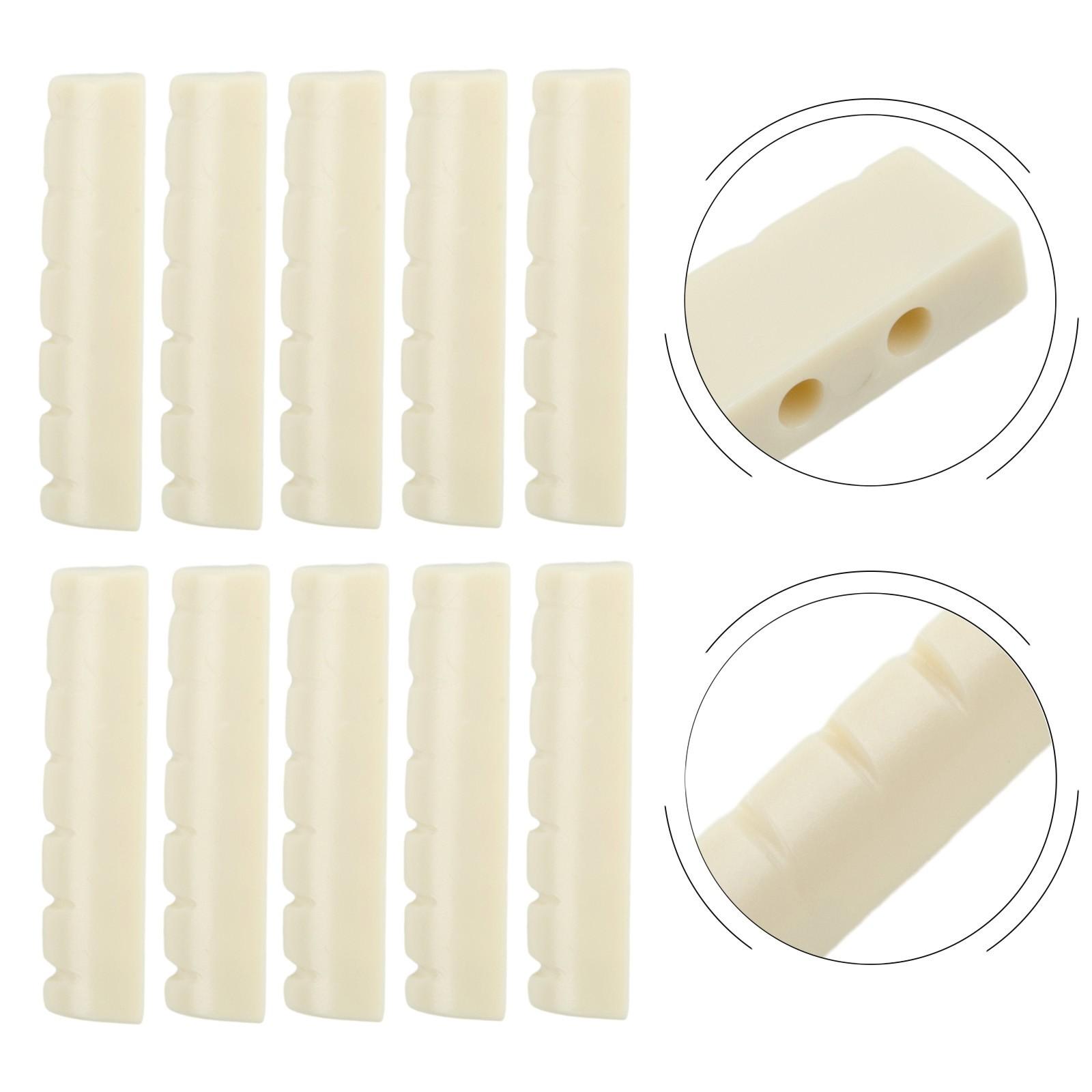 

Сменный порожек для гитары Luthier Bone Nut, неотбеленный белый