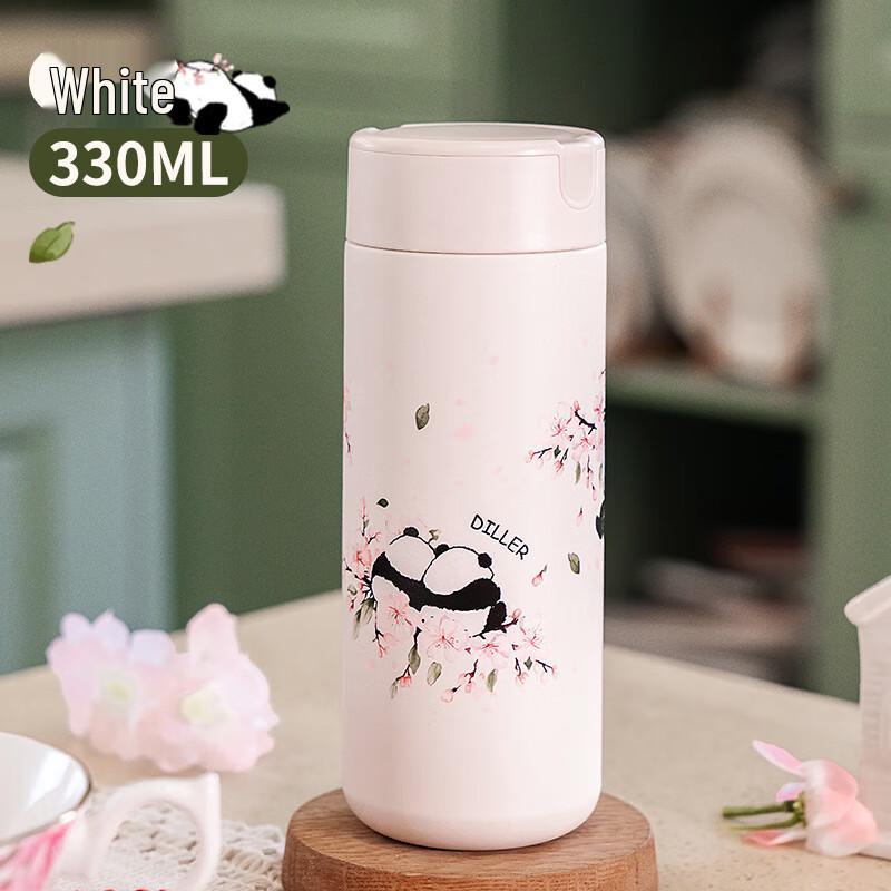 Diller Sakura 316 SS Insulated Portable Straw Water Bottle