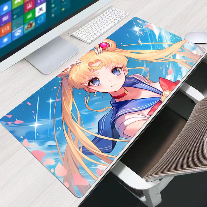 Kawaii Mouse Pads Computer Accessories Speed Mini Pc Keyboard Desk Mat Ssailor Moons Designed Specifically Xxl Gaming Mousepad