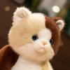 New Cute Simulated Stuffed Cat Plush Toy Sit Cat Soft Animal Pillow Girls Valentine's Day Gift
