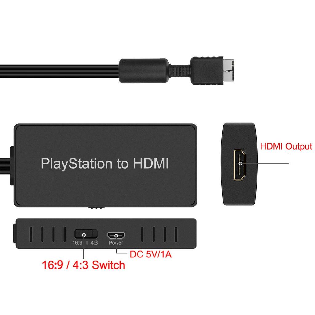 PS2 To PS2 HDMI PS2 To HDMI Converter HDMI To HDMI HD Link PS2 To HDMI HDMI, Cable, 1080P/720P Compatible, Connection, PS1/2, Cable, Cable.