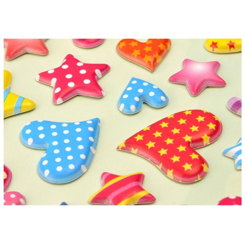 Colorful 3D Foam Stickers Fun Cartoon Design Great For Childrens Art Projects And Positive Reinforcement