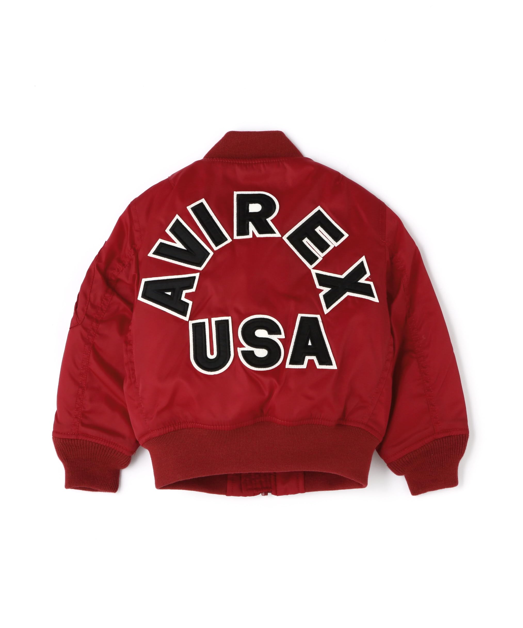 

AVIREX KID S MA-1 LOGO Kids MA-1 Logo Flight Jacket Outerwear Padded Winter Warm Children 140cm 100 Red 783-4952951