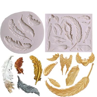 Tüy Şeker Düğmeleri Silikon Kalıp Fondan Kalıp Pasta Dekorasyon Araçları Çikolata Gumpaste Kalıp