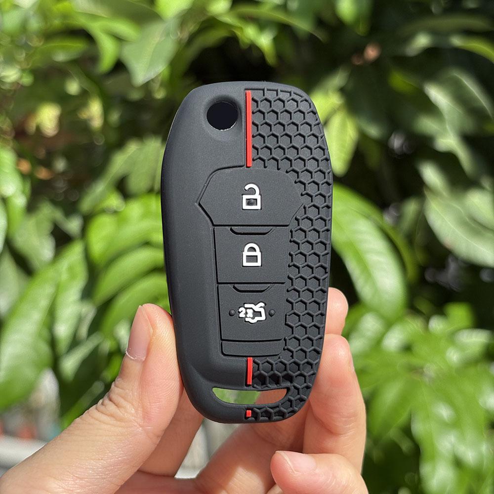 Knife Flip Keychain Protection For Ford Gm Ka Fusion Kuga St Focus 2 3 Silicone Car Key Caps Cover Case
