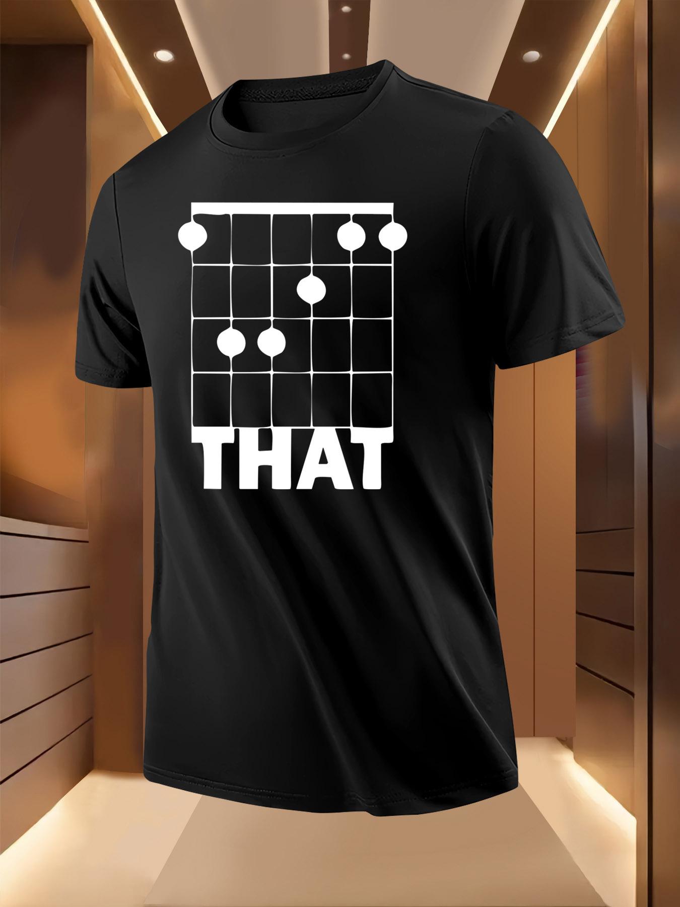 Guitar Chord Diagrams THAT Text Music Tee - Light Yellow ... XL