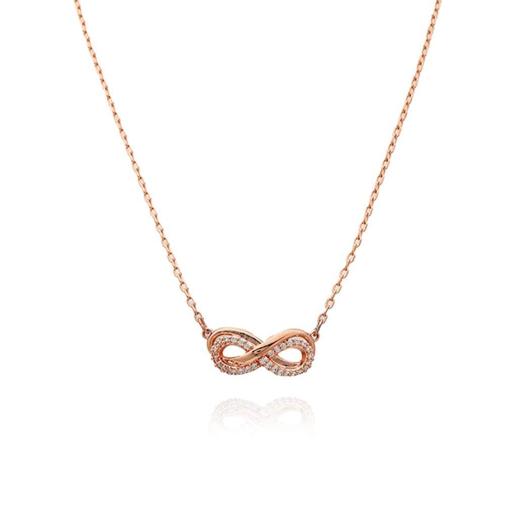 Swarovski 5684084 Hyperbola Infinity Necklace